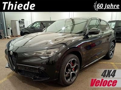 Gebraucht Alfa Romeo Stelvio Veloce 209 PS (153 kW) 2024 Vulcano schwarz SUV
