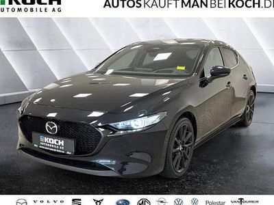 Schwarz Gebraucht 2024 Mazda 3 Exclusive-Line Limousine | 25.990 € (Guter Preis)