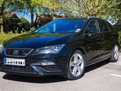 Usata Seat Leon ST FR 150 CV (110 kW) 2017 Nero Station wagon