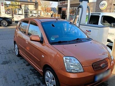 Gebraucht Kia Picanto EX 64 PS (47 kW) 2006 Orange Kleinwagen