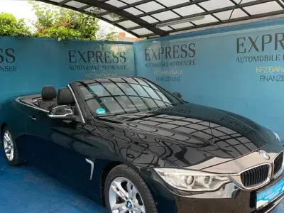Gebraucht BMW 420 Comfort Edition 184 PS (135 kW) 2014 Schwarz Cabrio