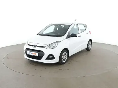 Gebraucht Hyundai i10 Basis 67 PS (49 kW) 2015 Weiß Kleinwagen