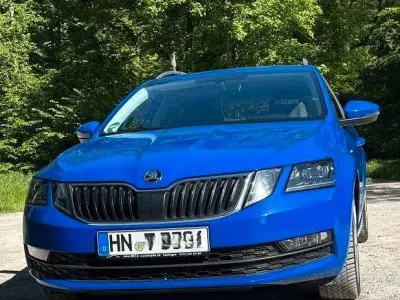 Gebraucht Skoda Octavia Clever 150 PS (110 kW) 2018 Blau Kombi