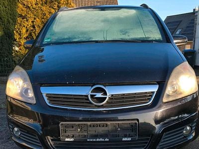 Gebraucht Opel Zafira 125 PS (91 kW) 2006 Schwarz Van / Kleinbus