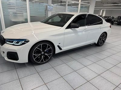 Brugt BMW M550 530 HK (389 kW) 2021 Hvid Sedan