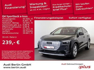 Audi Q4 Sportback e-tron