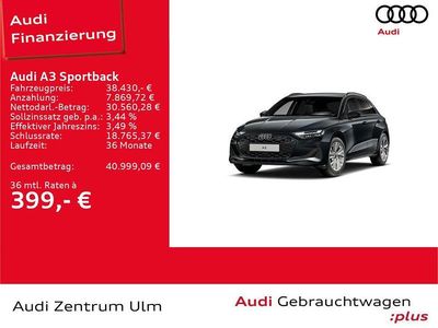 Gebraucht Audi A3 Advanced Plus 150 PS (110 kW) 2025 Manhattangrau metallic Limousine