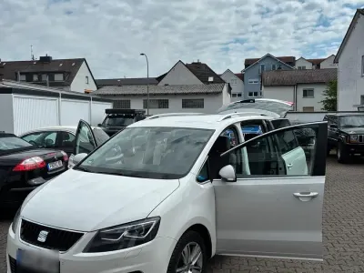 Gebraucht Seat Alhambra Style 170 PS (125 kW) 2014 Weiß Van / Kleinbus