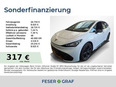 Gebraucht Cupra Born 150 kW (204 PS) 2024 Glacial white metallic Kleinwagen