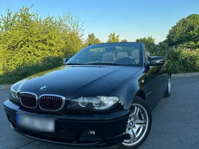 Gebraucht BMW 325 Cabriolet Sport Line 192 PS (141 kW) 2003 Schwarz Cabrio