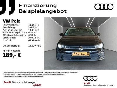 Schwarz Gebraucht 2023 VW Polo Life Kleinwagen | 14.444 € (Guter Preis)