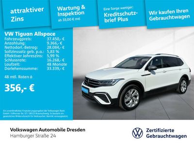 Weiß Gebraucht 2023 VW Tiguan Life SUV | 37.450 € (Teuer)