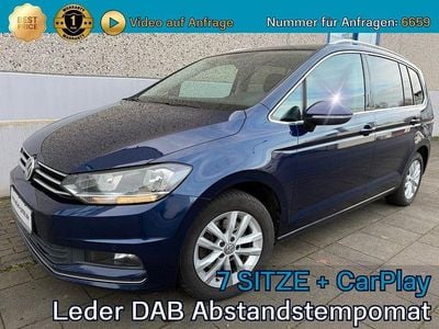 Gebraucht VW Touran Highline 116 PS (85 kW) 2019 Blau Van / Kleinbus