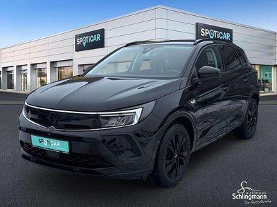 Gebraucht Opel Grandland X GS Line 131 PS (96 kW) 2022 Diamant schwarz/karbon schwarz SUV