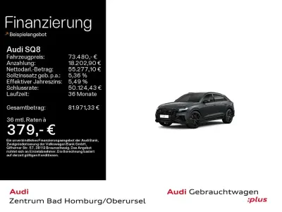 Gebraucht Audi SQ8 Competition 507 PS (372 kW) 2023 Individuallackierungen audi exclusive SUV