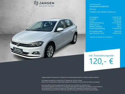 Gebraucht VW Polo Highline 116 PS (85 kW) 2019 Weiß Kleinwagen