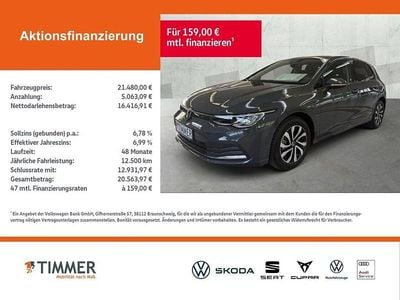 Gebraucht VW Golf VIII Active 131 PS (96 kW) 2023 Grau Limousine