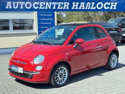 Usata Fiat 500C Lounge 86 CV (63 kW) 2013 Rosso Cabrio