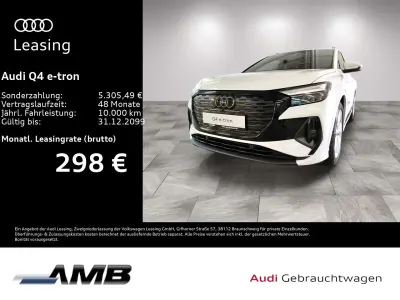Usata Audi Q4 e-tron S-Line 150 kW (204 CV) 2023 Bianco SUV