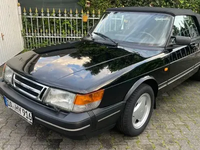 Gebraucht Saab 900 Cabriolet 126 PS (92 kW) 1993 Schwarz Cabrio