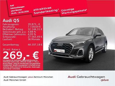 Gebraucht Audi Q5 Ambiente 204 PS (150 kW) 2022 Daytonagrau perleffekt SUV