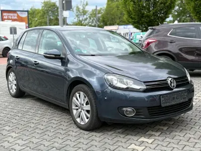 Usata VW Golf VI Comfortline 160 CV (117 kW) 2011 Blu Utilitaria