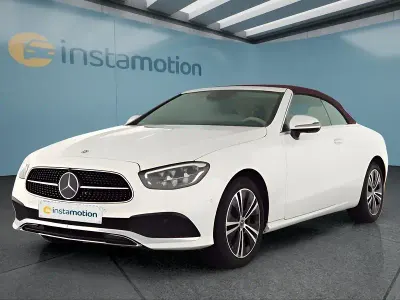 Gebraucht Mercedes E200 197 PS (144 kW) 2022 Weiß Cabrio