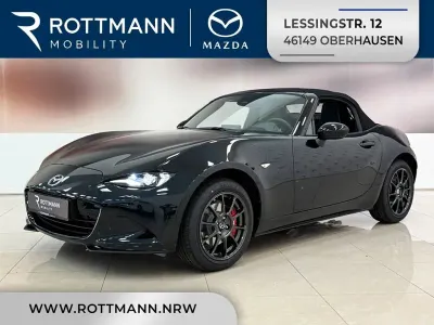 Neu Mazda MX5 Homura-Line 132 PS (97 kW) 2026 Schwarz Cabrio