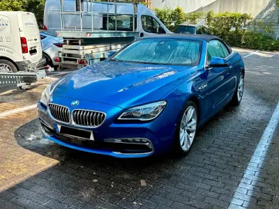 Gebraucht BMW 640 Cabriolet M Sport 313 PS (230 kW) 2017 Blau Cabrio