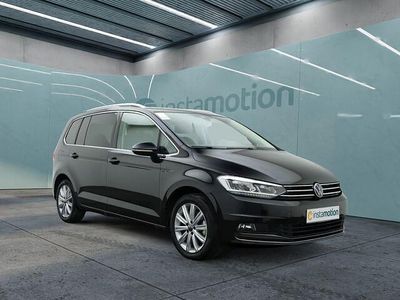 Gebraucht VW Touran Highline 150 PS (110 kW) 2024 Schwarz Van / Kleinbus