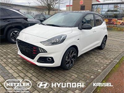 Gebraucht Hyundai i10 N Line 90 PS (66 kW) 2024 Atlas white/ phantom black / s Kleinwagen