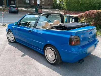 Gebraucht VW Golf Cabriolet GTI 115 PS (84 kW) 1998 Blau Cabrio
