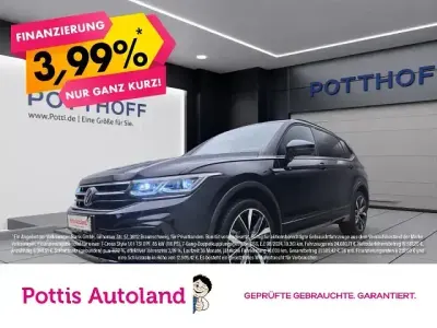 Gebraucht VW Tiguan Allspace R-line 193 PS (141 kW) 2024 Deep black perleffekt SUV