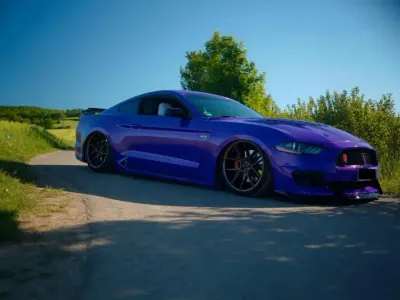 Gebraucht Ford Mustang GT 466 PS (342 kW) 2019 Violet Coupé