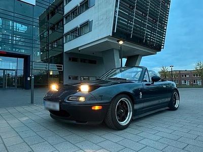 Second-hand Mazda MX5 90 CP (66 kW) 1997 Albastru Cabrio