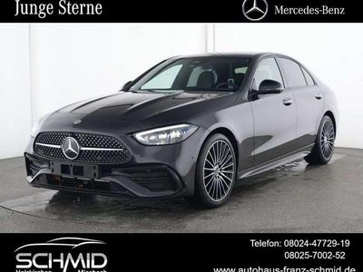 Grau Gebraucht 2024 Mercedes C180 AMG Line Premium Limousine | 41.050 € (Teuer)