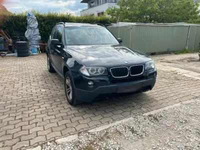 Gebraucht BMW X3 140 PS (102 kW) 2009 Schwarz SUV