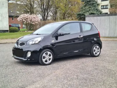 Gebraucht Kia Picanto Edition 7 69 PS (50 kW) 2014 Schwarz Kleinwagen