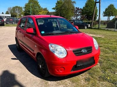 Brugt Kia Picanto 68 HK (50 kW) 2009 Rød Hatchback