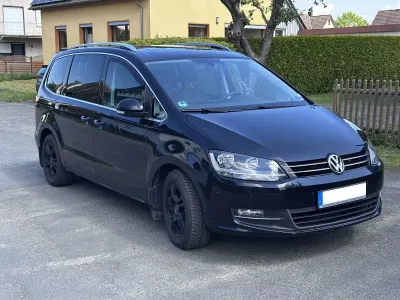 Brugt VW Sharan Highline 170 HK (125 kW) 2011 Sort MPV