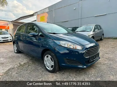 Gebraucht Ford Fiesta Trend 60 PS (44 kW) 2014 Blau Kleinwagen