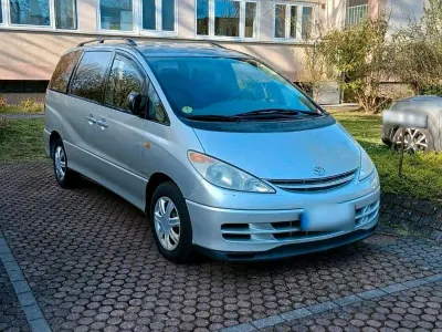 Gebraucht Toyota Previa 116 PS (85 kW) 2001 Silber Van / Kleinbus