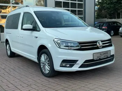 Gebraucht VW Caddy Highline 150 PS (110 kW) 2019 Candyweiß Van / Kleinbus