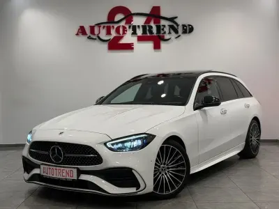 Gebraucht Mercedes C300 AMG line 265 PS (194 kW) 2022 Weiß Limousine
