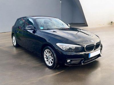 Gebraucht BMW 116 Sport Line 116 PS (85 kW) 2018 Schwarz Kleinwagen