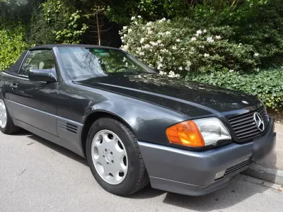 Second-hand Mercedes SL500 326 CP (239 kW) 1992 Negru Cabrio