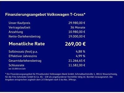 Brugt VW T-Cross R-line 116 HK (85 kW) 2026 Sølv SUV
