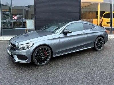 Gebraucht Mercedes C200 AMG line 184 PS (135 kW) 2017 Grau Coupé