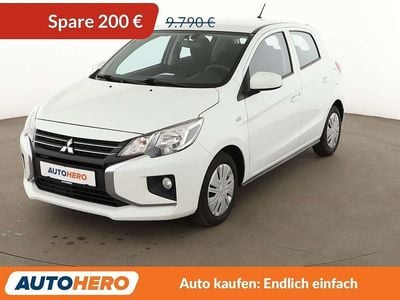 Gebraucht Mitsubishi Space Star Spirit 71 PS (52 kW) 2021 Weiß Kleinwagen