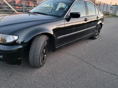 Brugt BMW 320 170 HK (125 kW) 2002 Sort Sedan